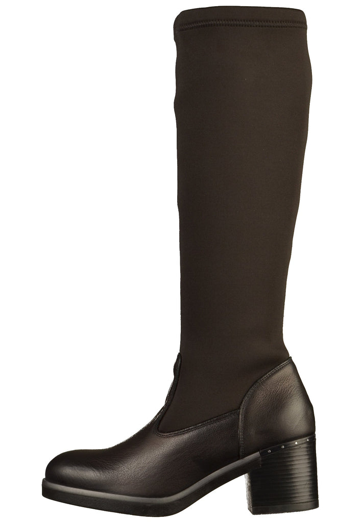 IGI&CO Stiefel Leder/Textil Schwarz