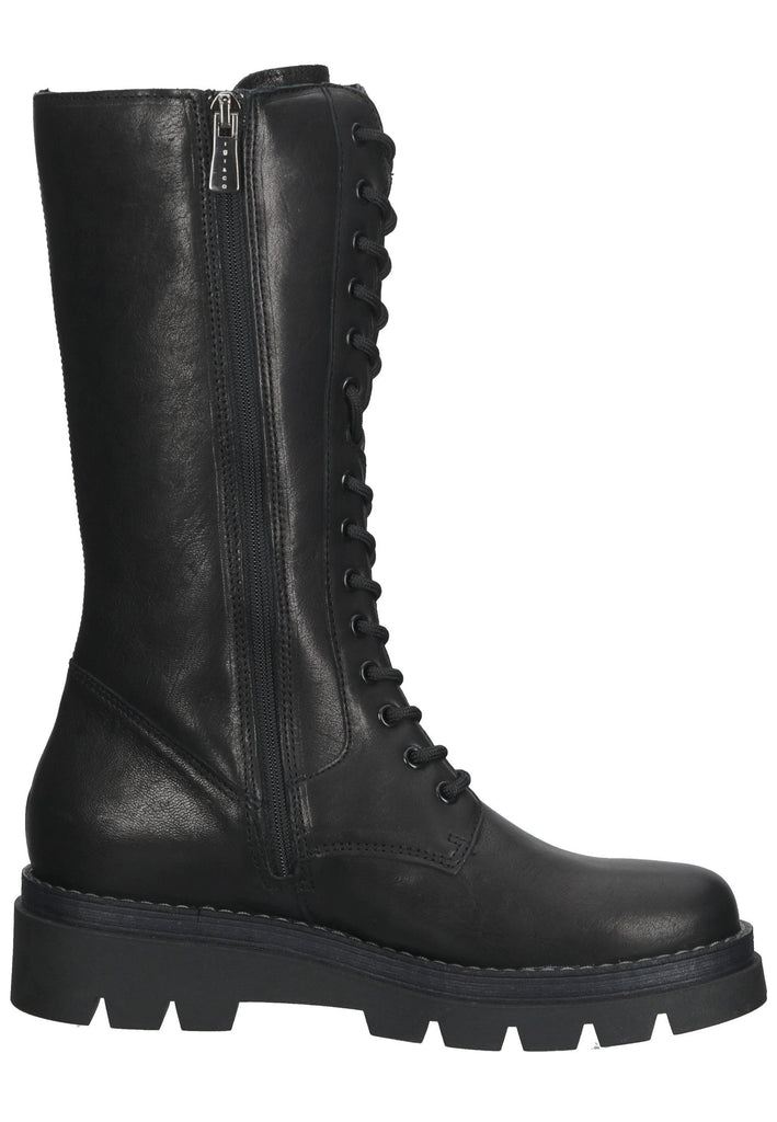 IGI&CO Stiefel Lederimitat Schwarz