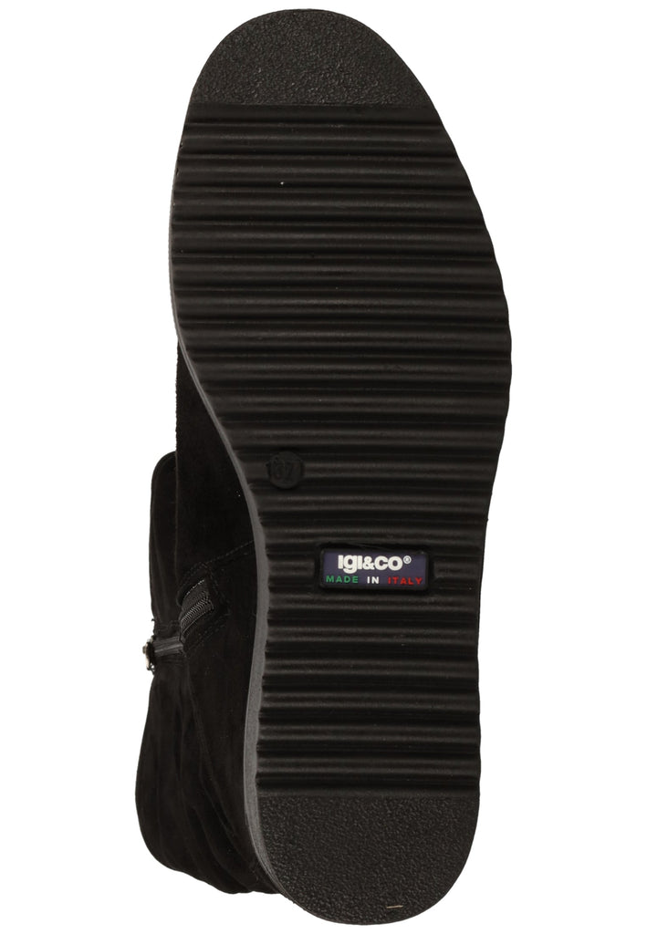IGI&CO Stiefel Veloursleder Schwarz