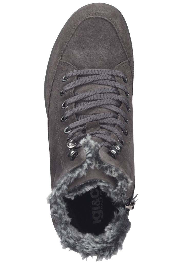 IGI&CO Stiefelette Leder Dunkelgrau Warmfutter