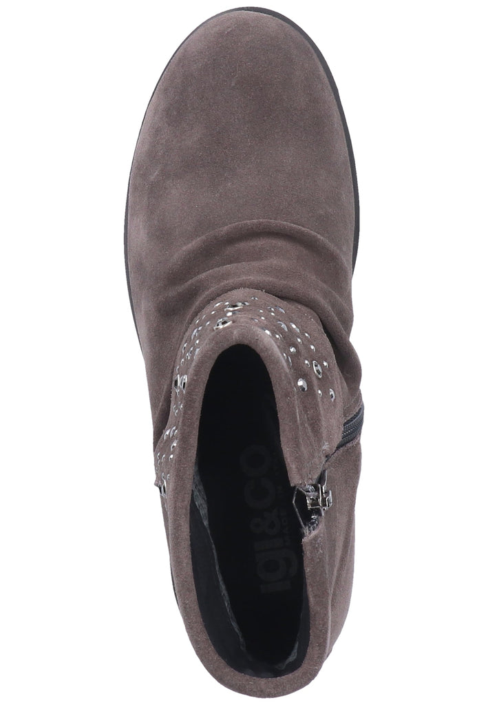 IGI&CO Stiefelette Leder Grau/Silber