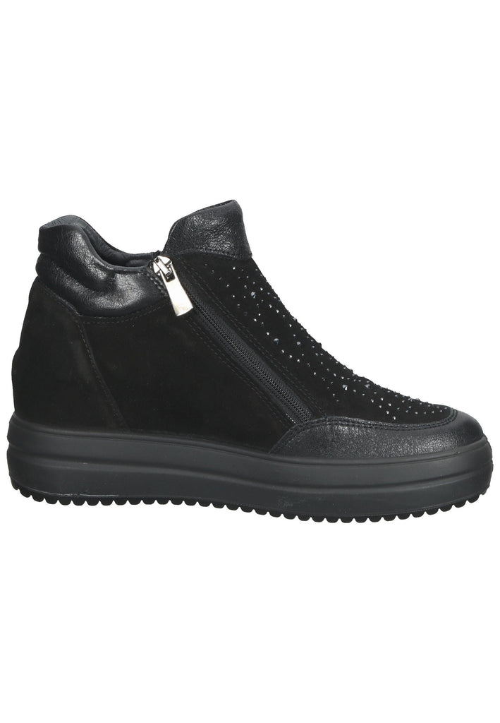 IGI&CO Stiefelette Leder Schwarz