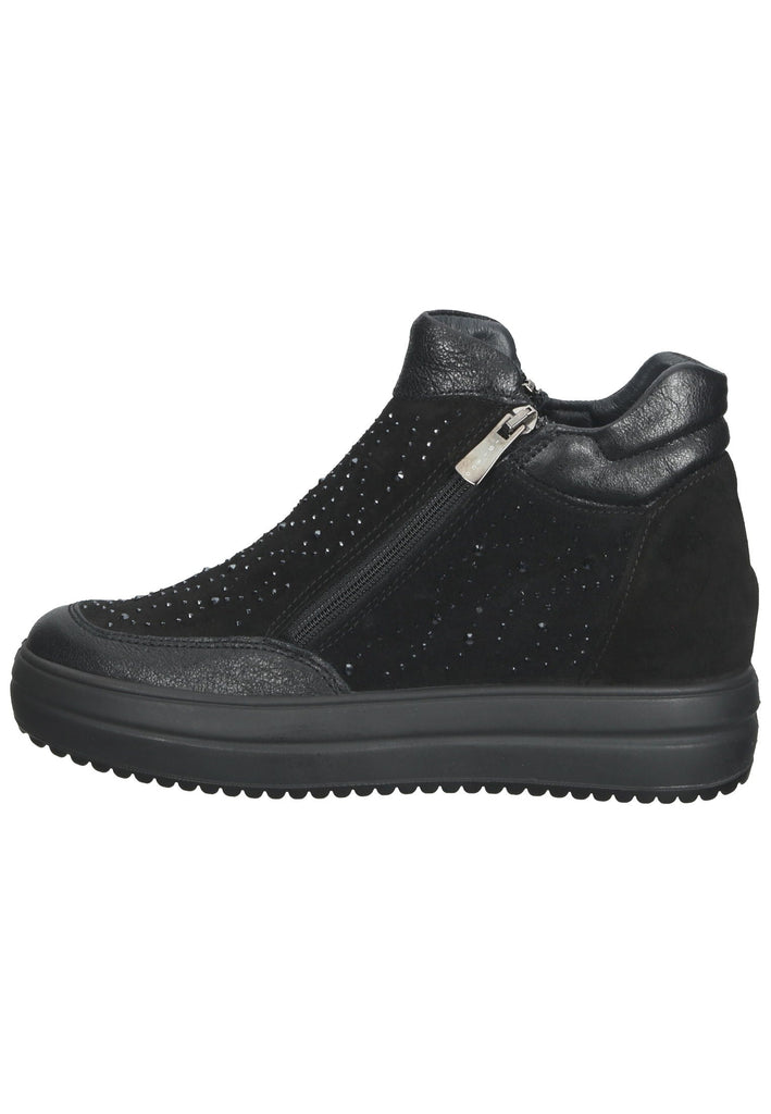 IGI&CO Stiefelette Leder Schwarz