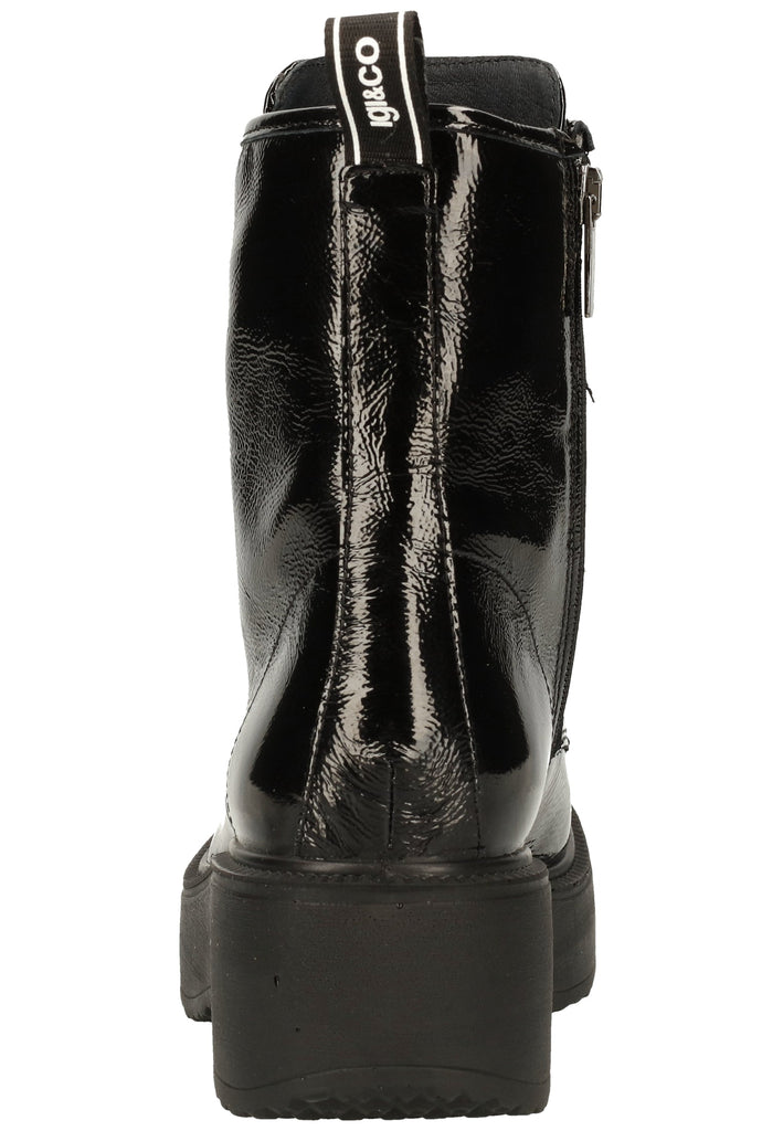 IGI&CO Stiefelette Leder Schwarz