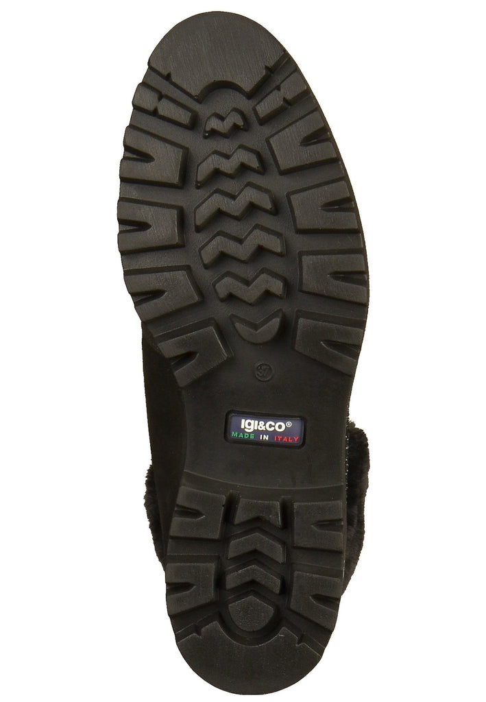 IGI&CO Stiefelette Leder Schwarz