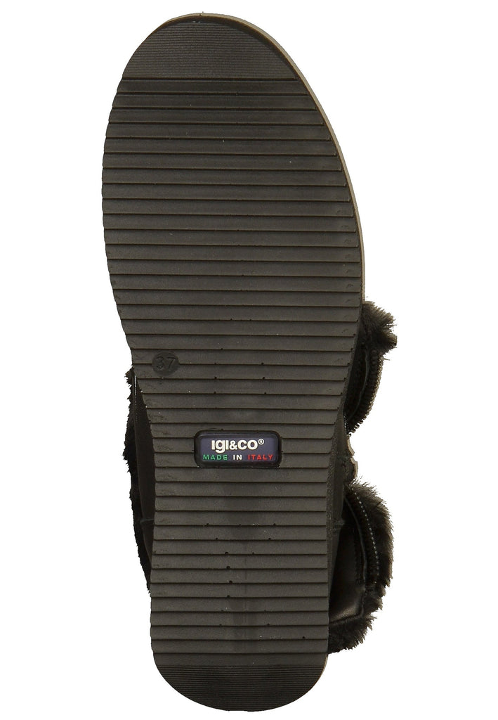 IGI&CO Stiefelette Leder Schwarz