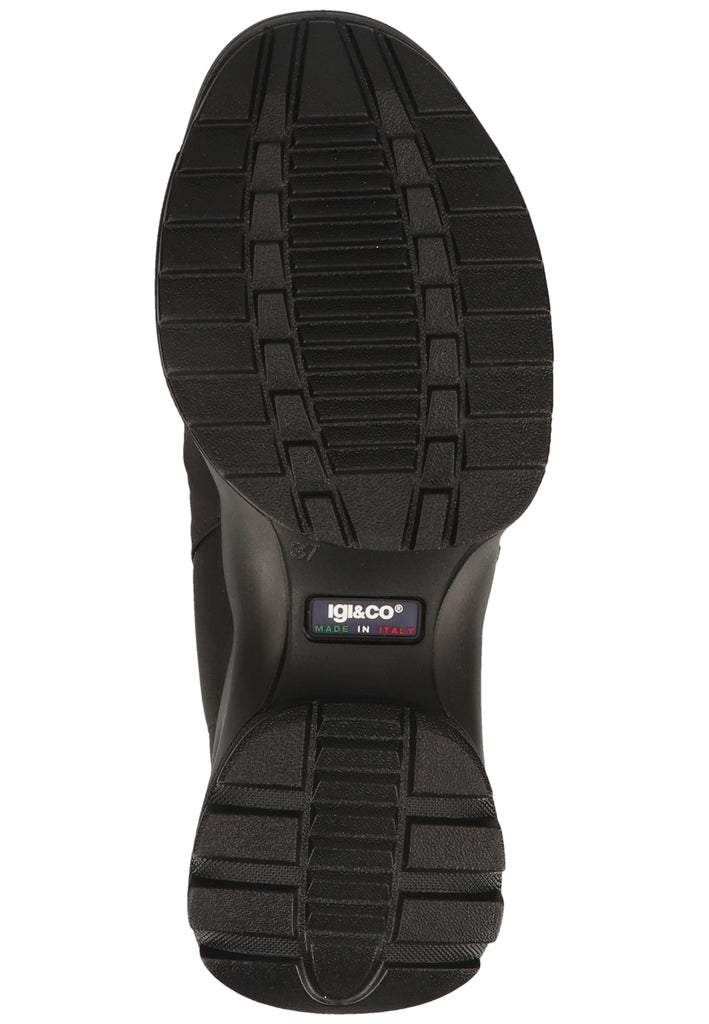 IGI&CO Stiefelette Leder Schwarz