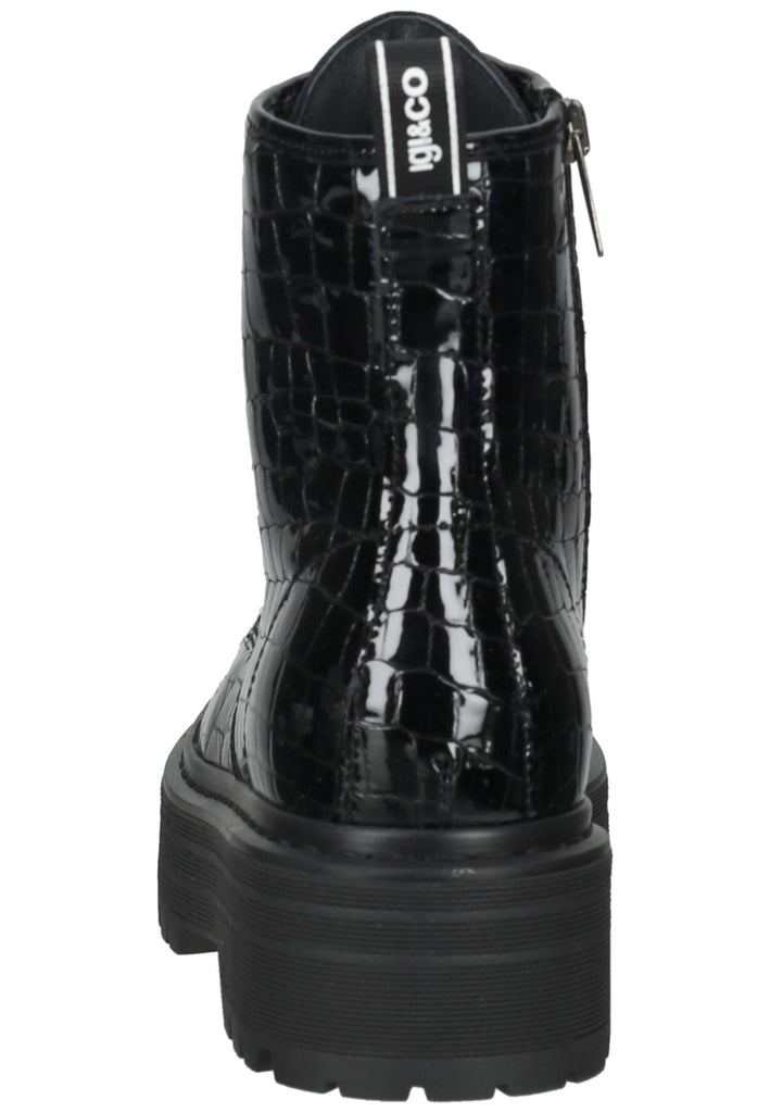 IGI&CO Stiefelette Leder Schwarz