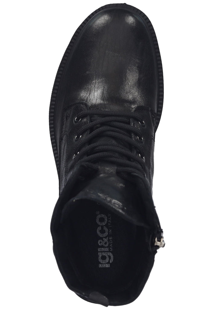 IGI&CO Stiefelette Leder Schwarz