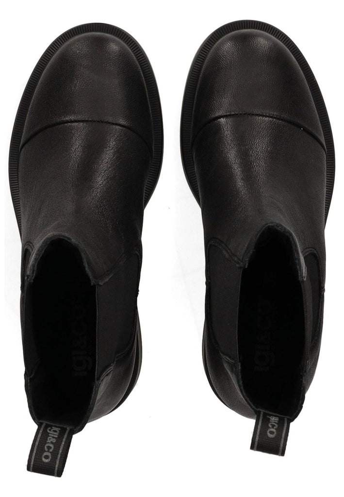 IGI&CO Stiefelette Leder Schwarz