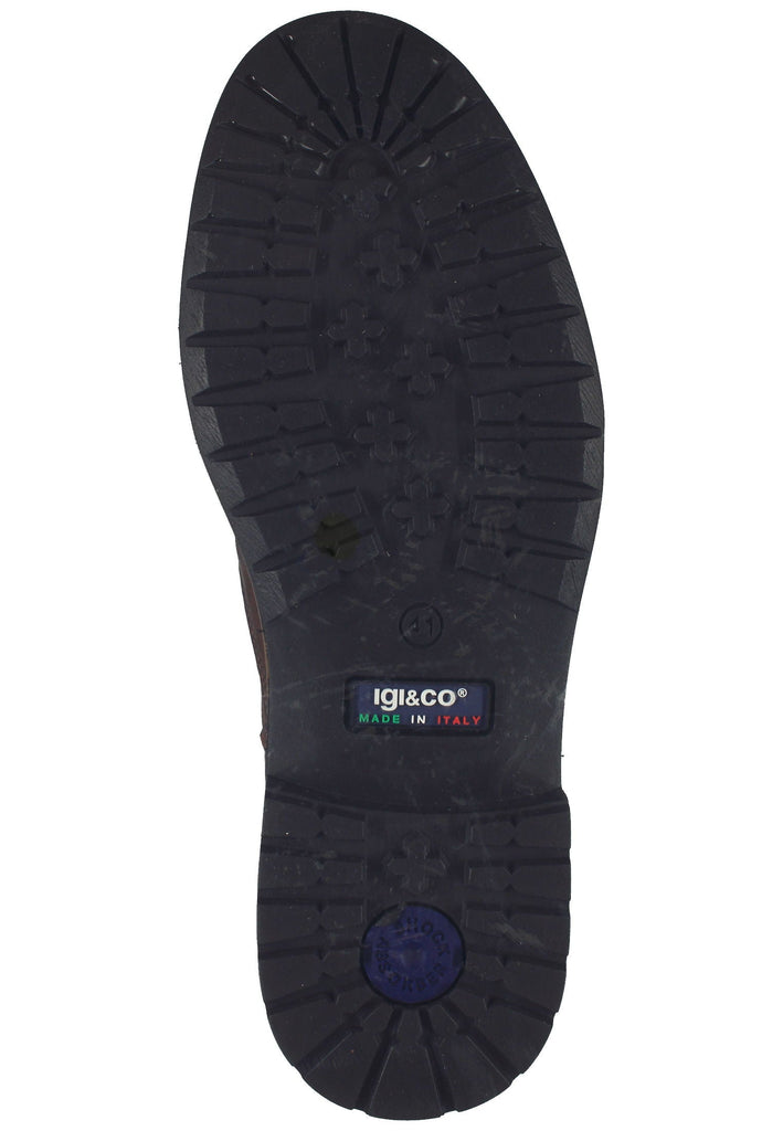 IGI&CO Stiefelette Leder/Textil Braun