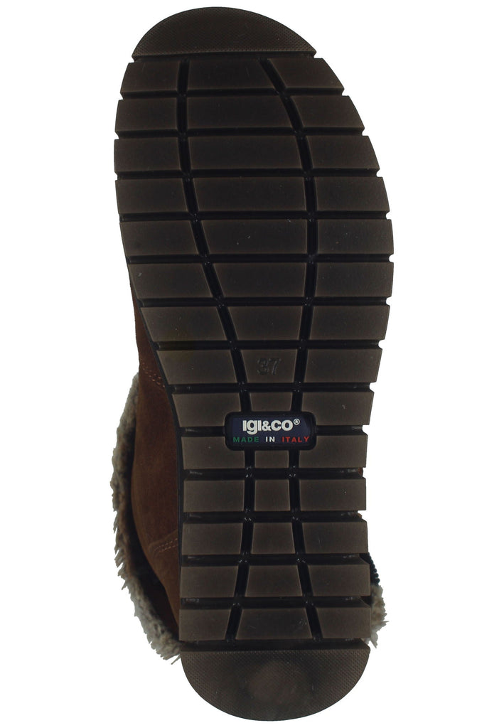 IGI&CO Stiefelette Leder/Textil Cognac Warmfutter