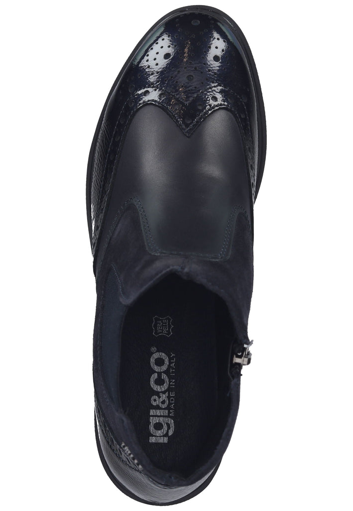 IGI&CO Stiefelette Leder/Textil Dunkelblau
