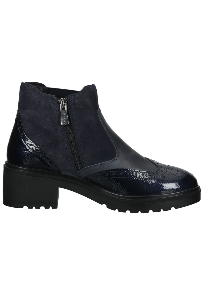 IGI&CO Stiefelette Leder/Textil Dunkelblau