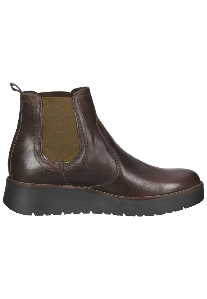 IGI&CO Stiefelette Leder/Textil Dunkelbraun