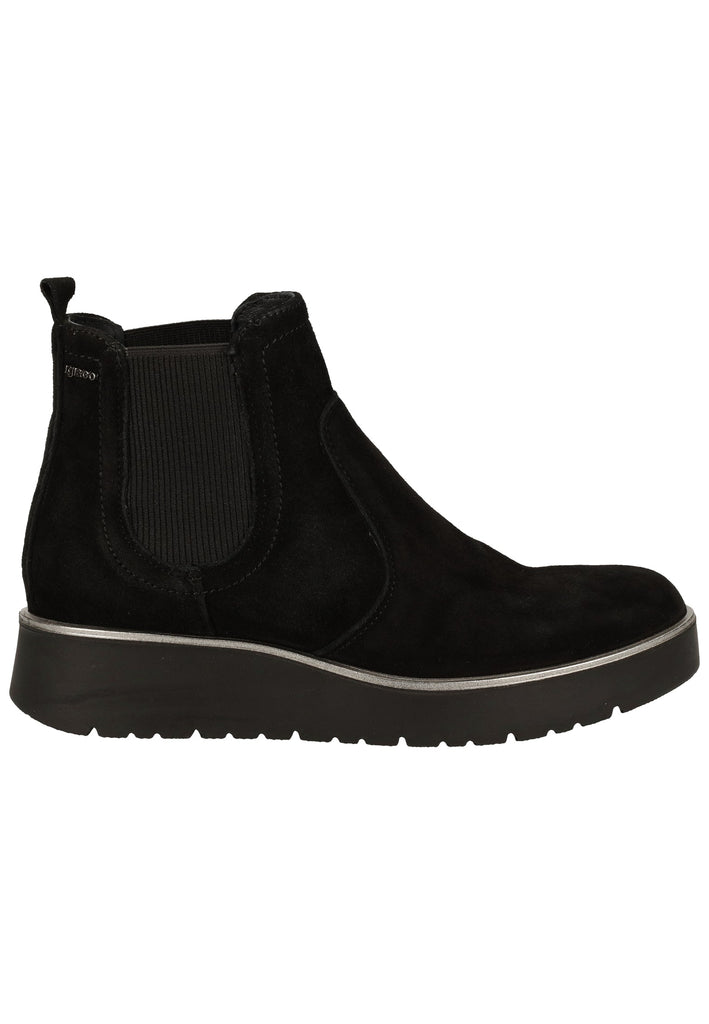 IGI&CO Stiefelette Leder/Textil Schwarz