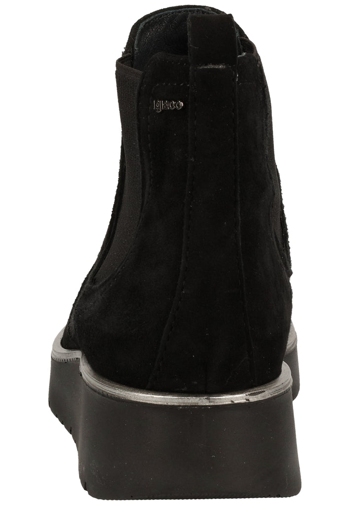 IGI&CO Stiefelette Leder/Textil Schwarz