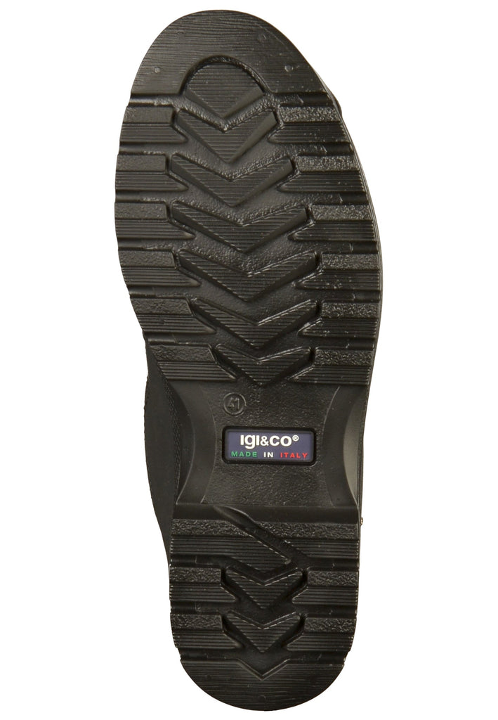 IGI&CO Stiefelette Leder/Textil Schwarz