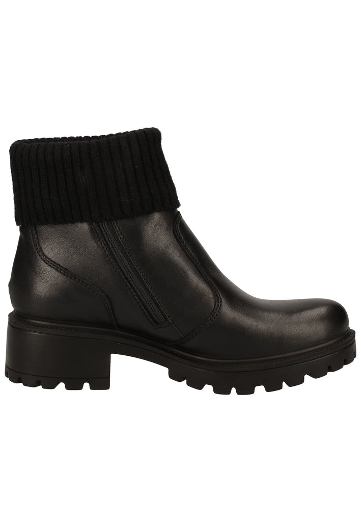 IGI&CO Stiefelette Leder/Textil Schwarz
