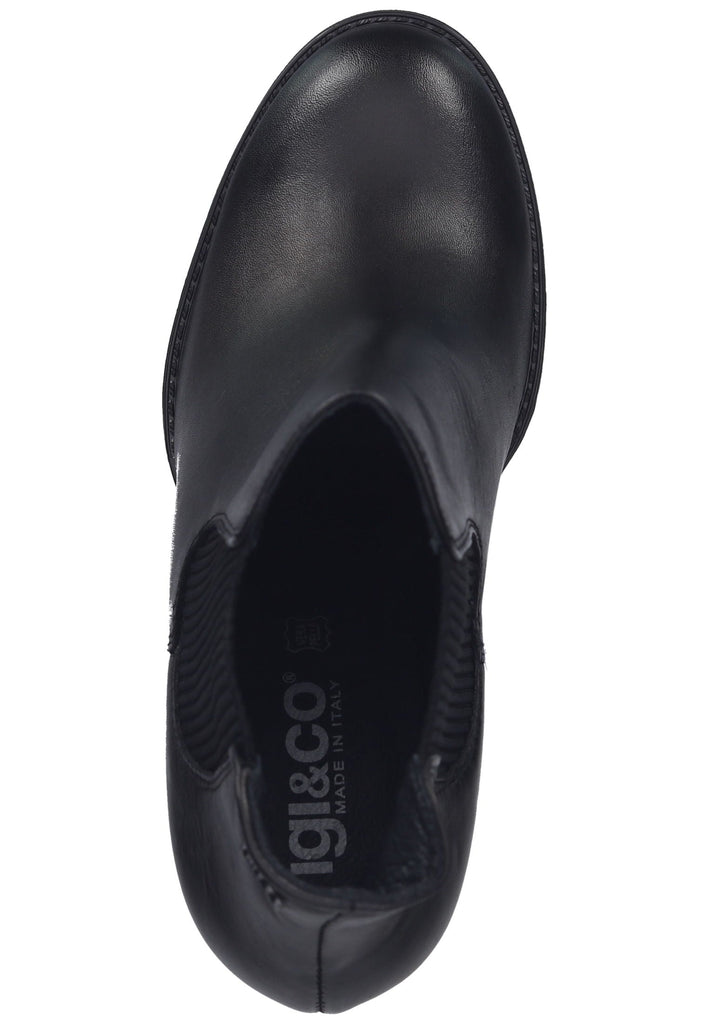 IGI&CO Stiefelette Leder/Textil Schwarz