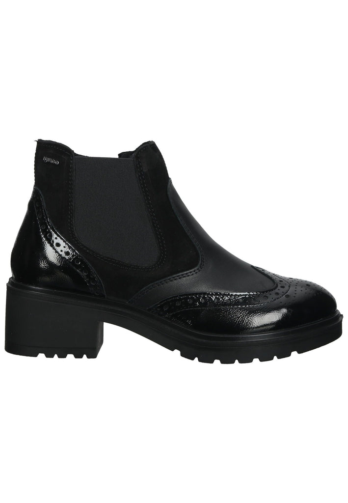 IGI&CO Stiefelette Leder/Textil Schwarz