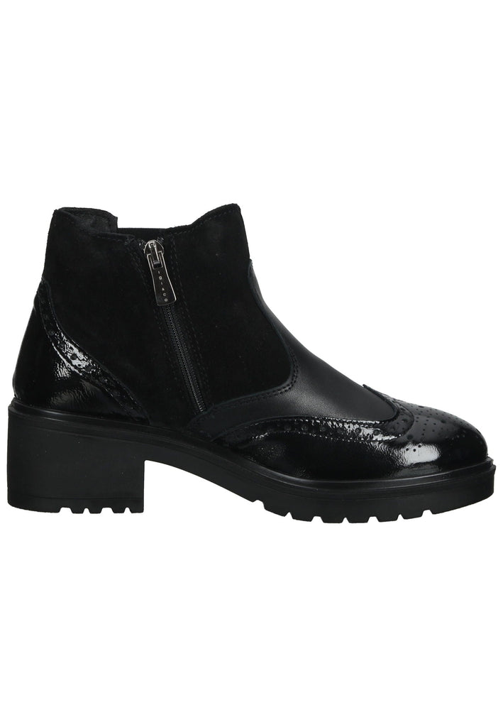 IGI&CO Stiefelette Leder/Textil Schwarz