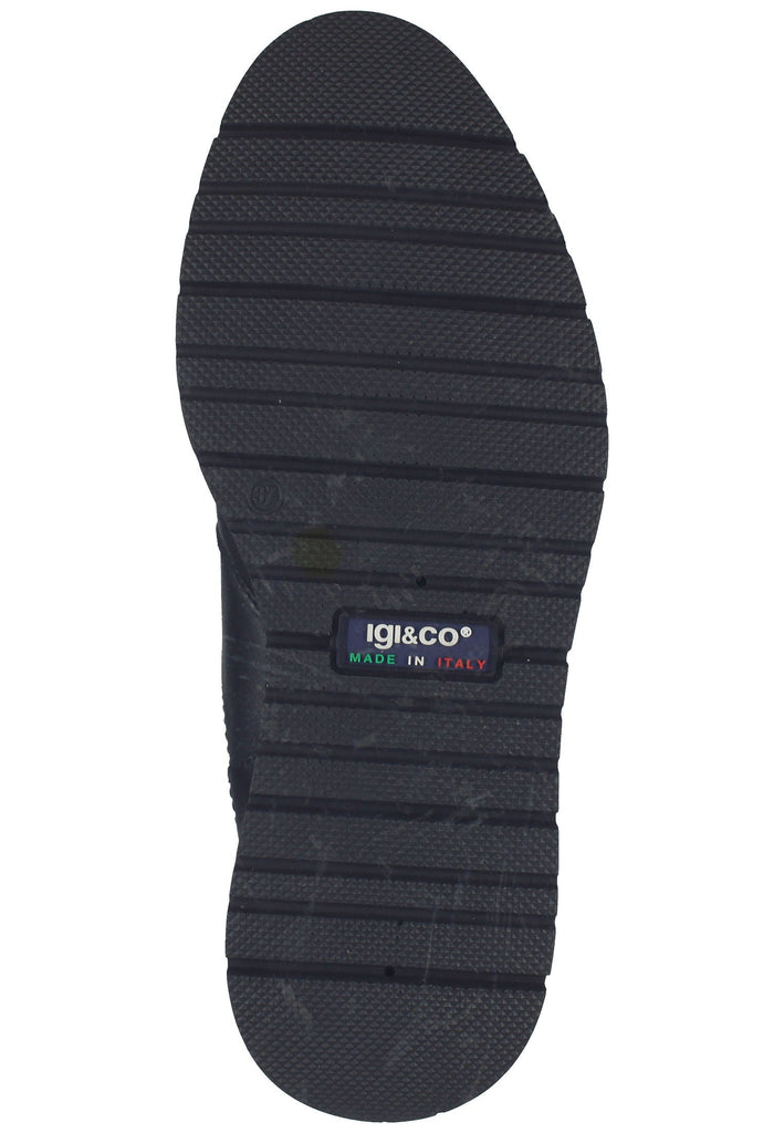 IGI&CO Stiefelette Leder/Textil Schwarz/Braun