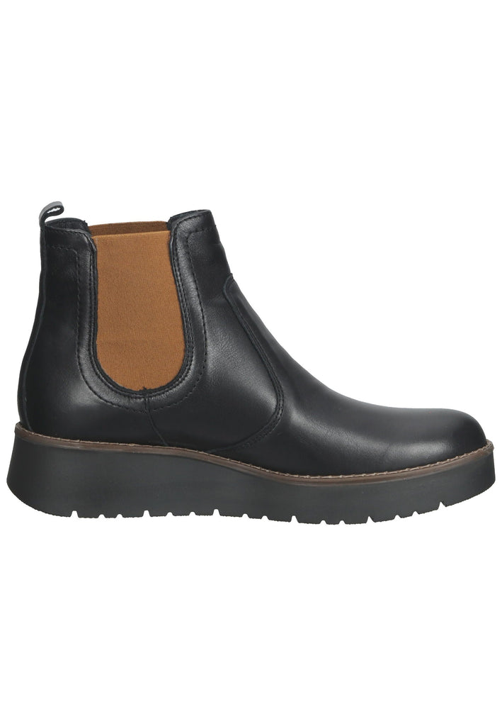 IGI&CO Stiefelette Leder/Textil Schwarz/Braun