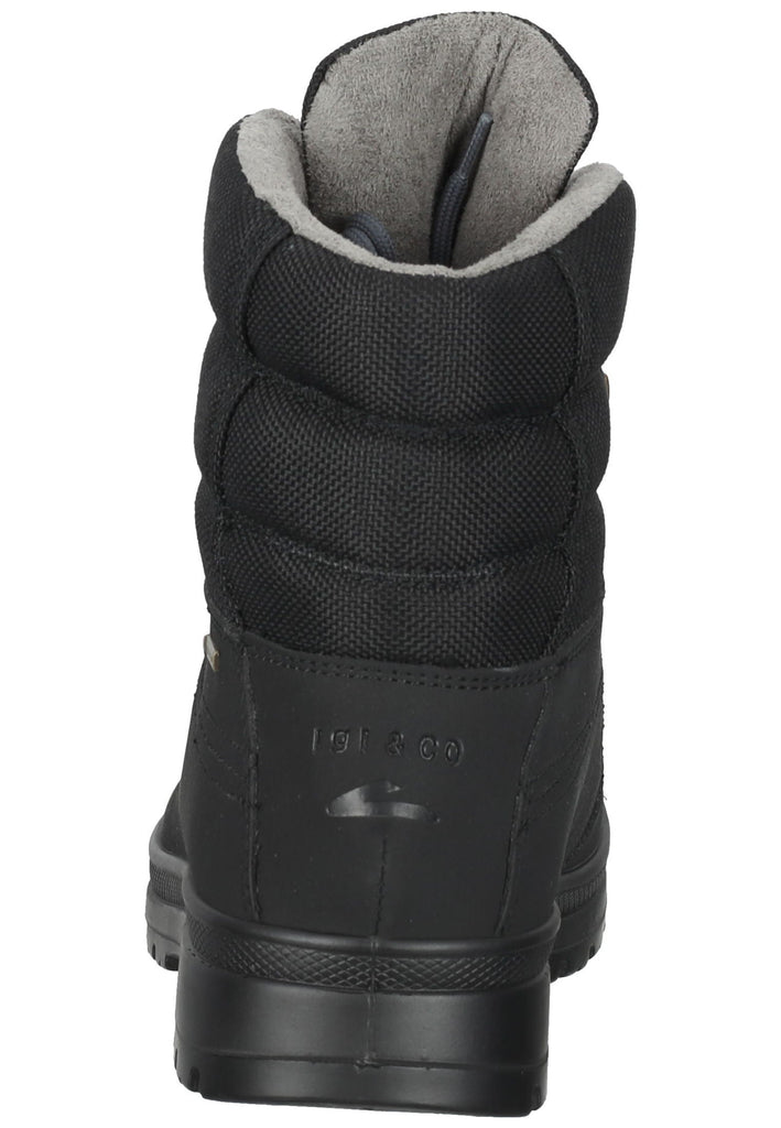 IGI&CO Stiefelette Leder/Textil Schwarz Warmfutter