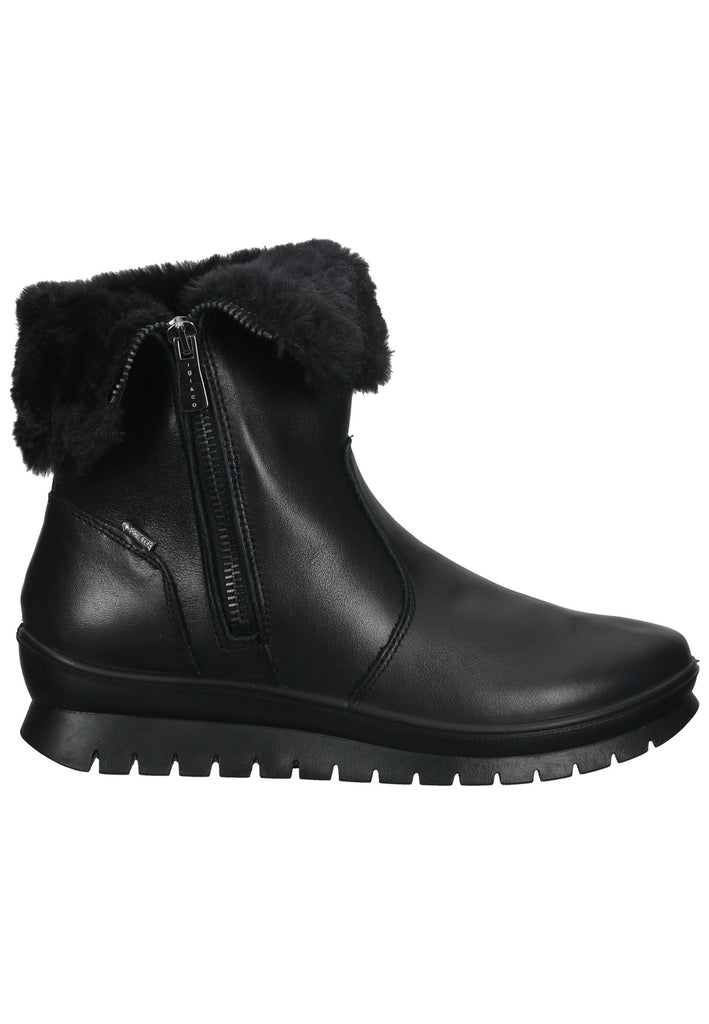 IGI&CO Stiefelette Leder/Textil Schwarz Warmfutter