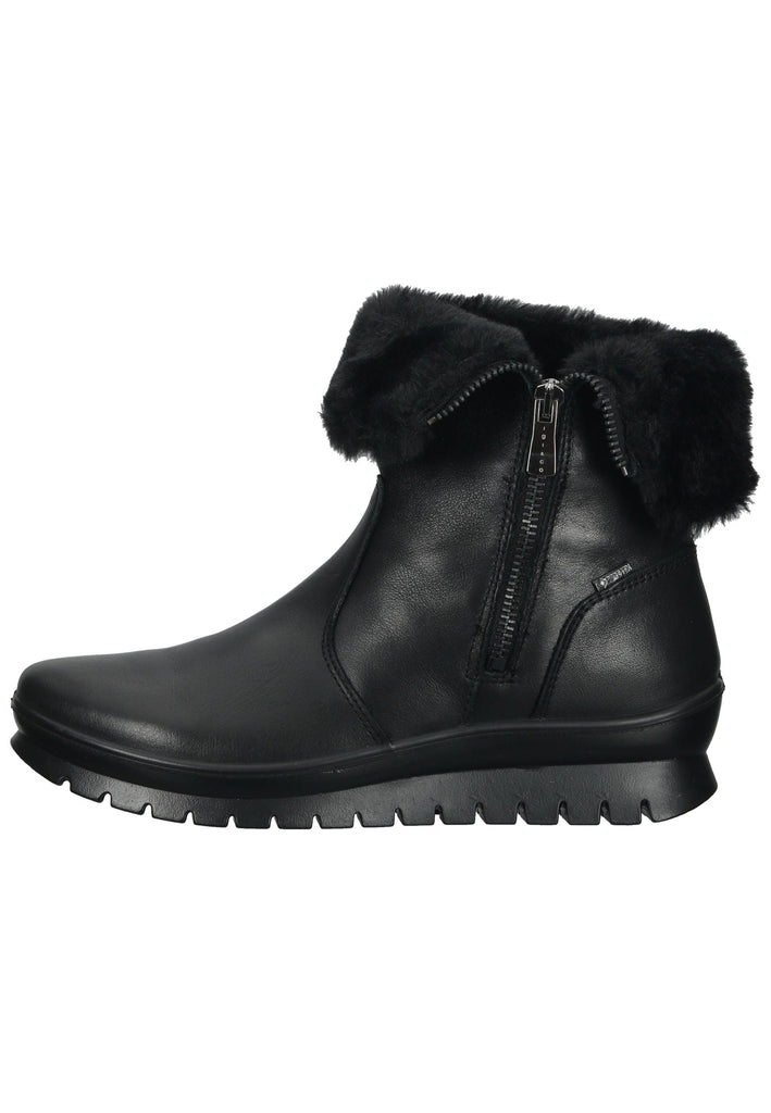 IGI&CO Stiefelette Leder/Textil Schwarz Warmfutter
