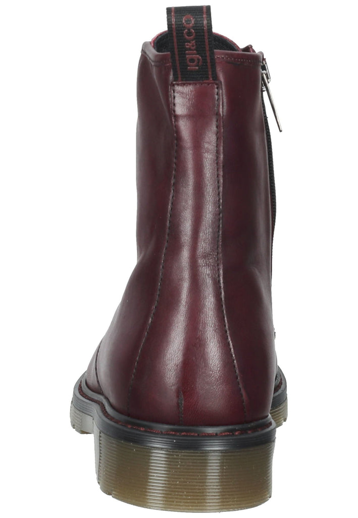 IGI&CO Stiefelette Lederimitat Bordeaux