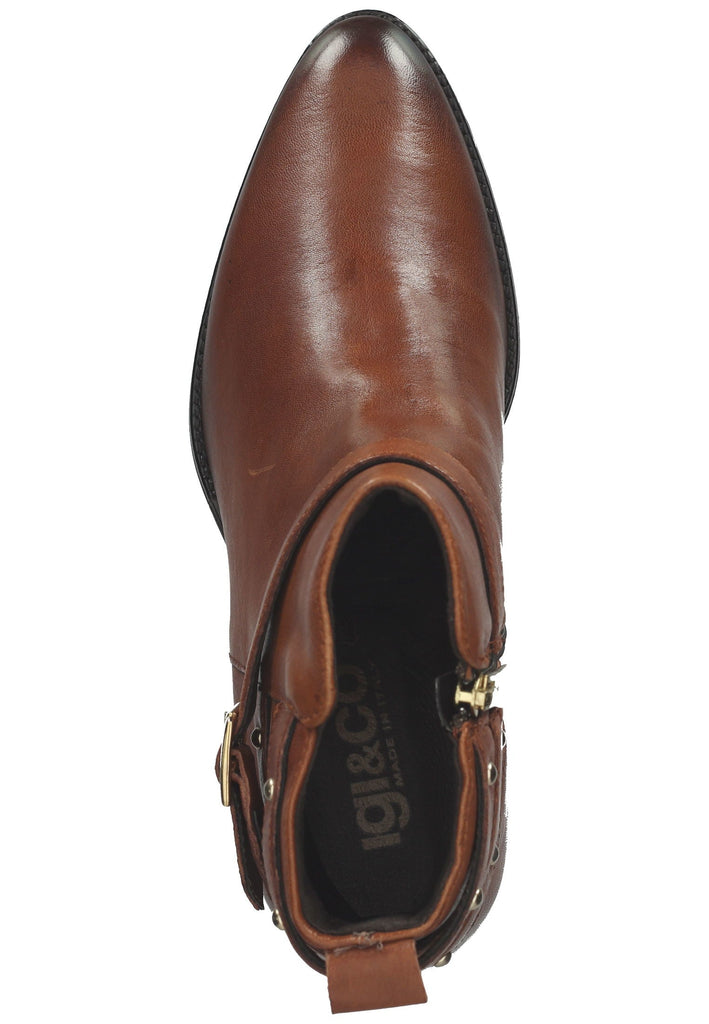 IGI&CO Stiefelette Lederimitat Cognac