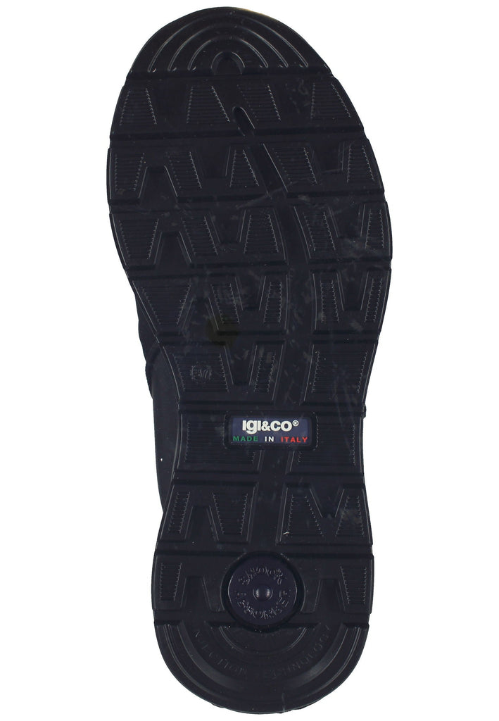 IGI&CO Stiefelette Lederimitat Schwarz