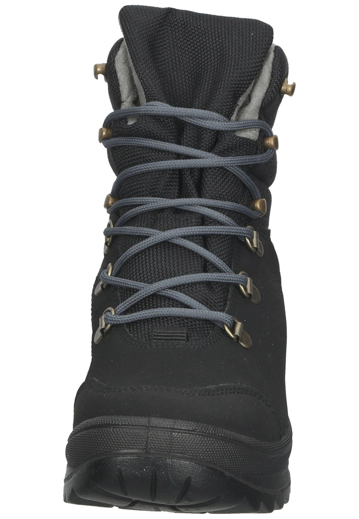 IGI&CO Stiefelette Lederimitat Schwarz Warmfutter