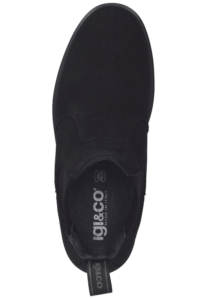 IGI&CO Stiefelette Lederimitat/Textil Schwarz