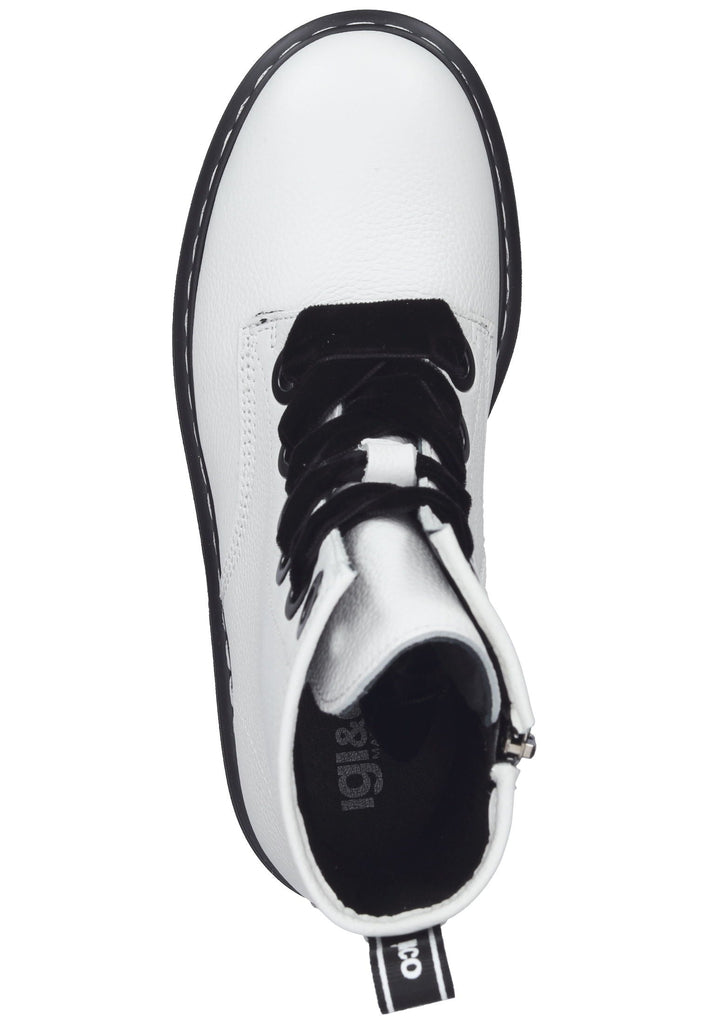 IGI&CO Stiefelette Lederimitat Weiß