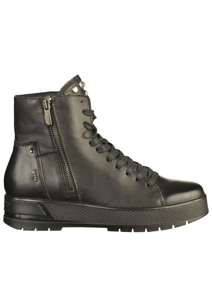 IGI&CO Stiefelette Nappaleder Schwarz