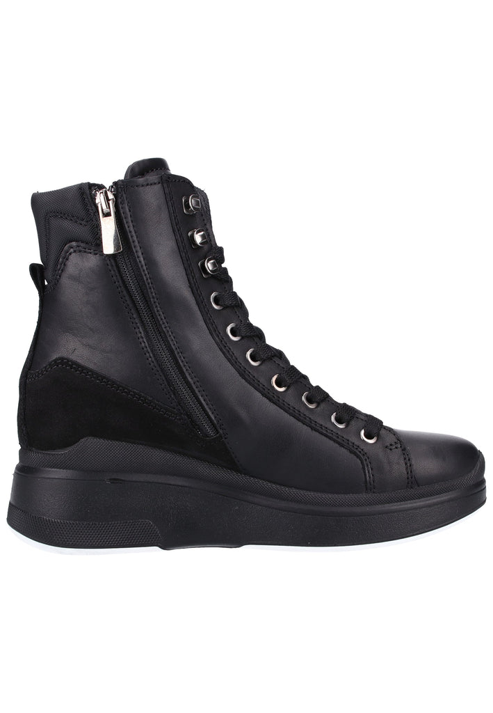 IGI&CO Stiefelette Nappaleder Schwarz