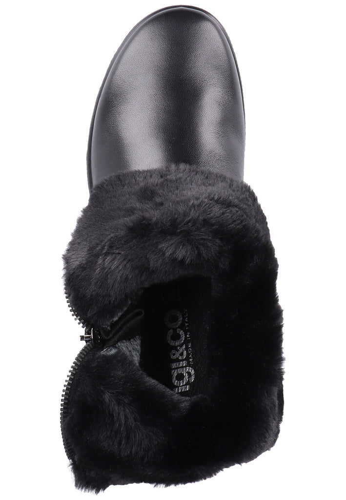 IGI&CO Stiefelette Nappaleder Schwarz