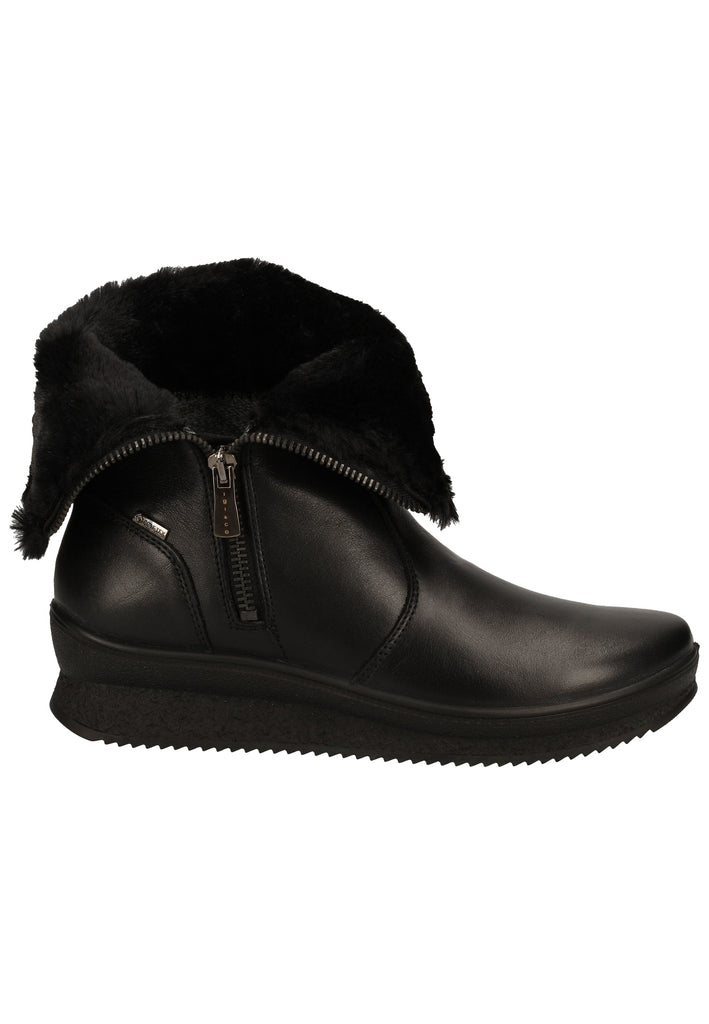 IGI&CO Stiefelette Nappaleder Schwarz