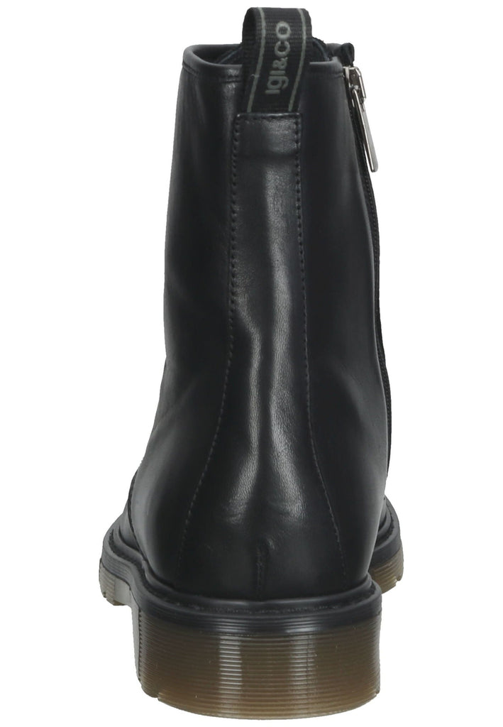 IGI&CO Stiefelette Nappaleder Schwarz