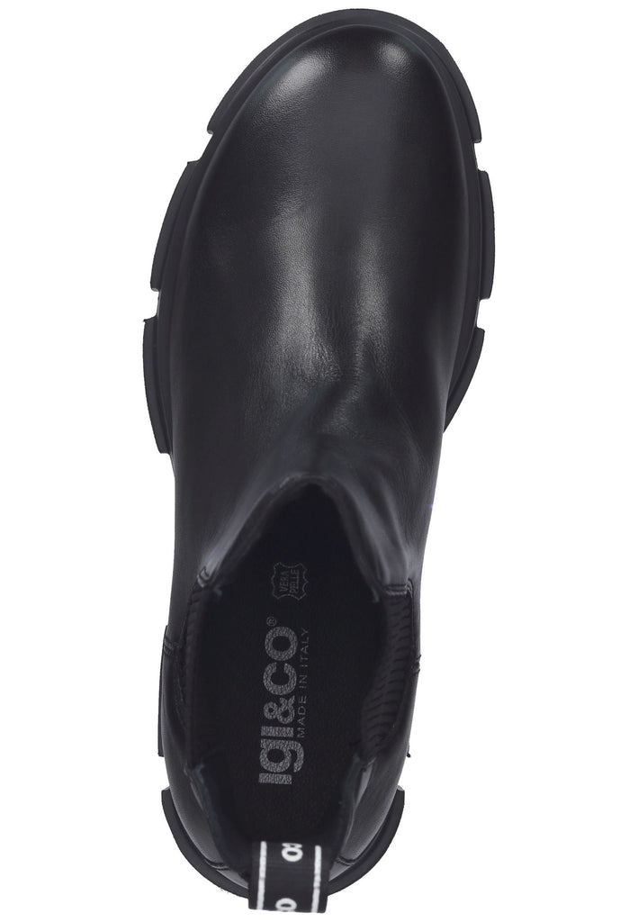 IGI&CO Stiefelette Nappaleder Schwarz