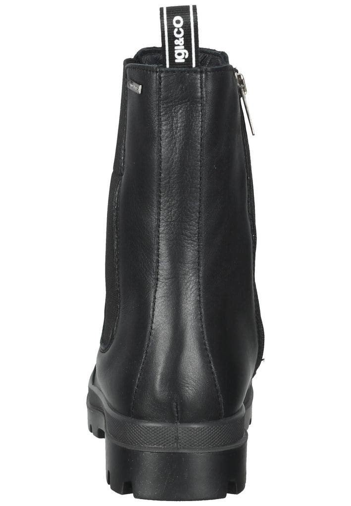 IGI&CO Stiefelette Nappaleder Schwarz
