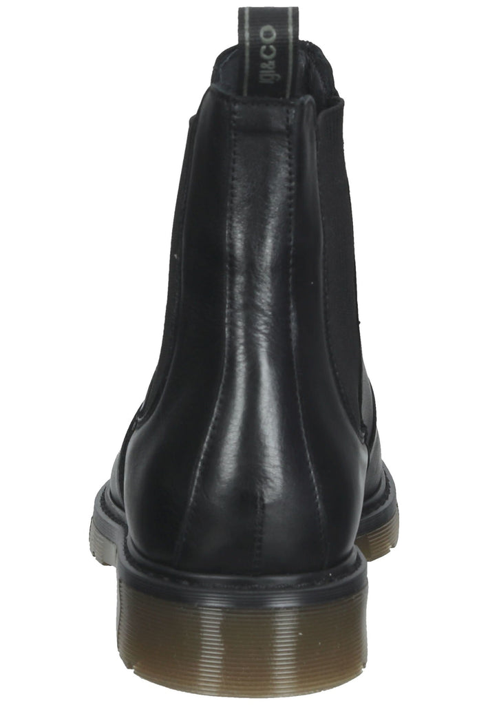 IGI&CO Stiefelette Nappaleder Schwarz