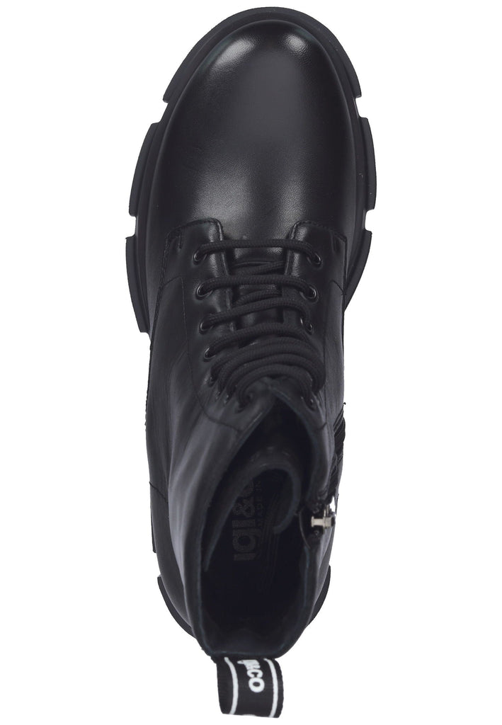 IGI&CO Stiefelette Nappaleder Schwarz