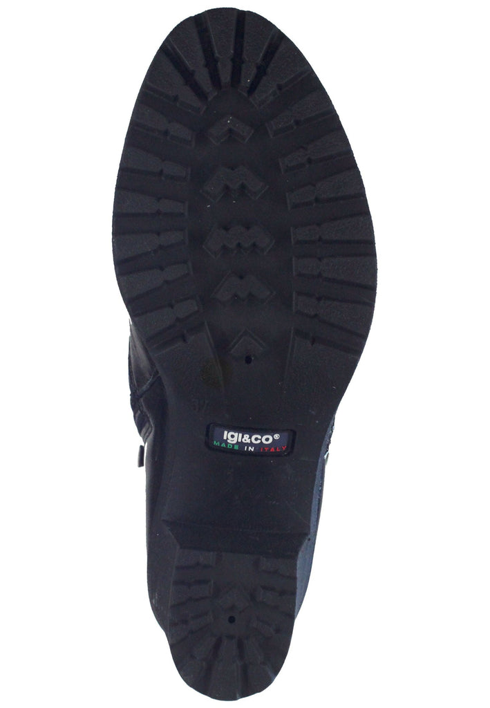 IGI&CO Stiefelette Nappaleder Schwarz