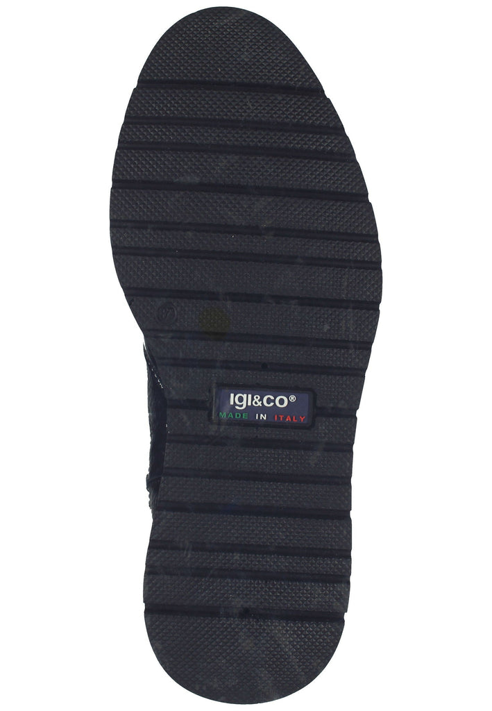 IGI&CO Stiefelette Nappaleder Schwarz