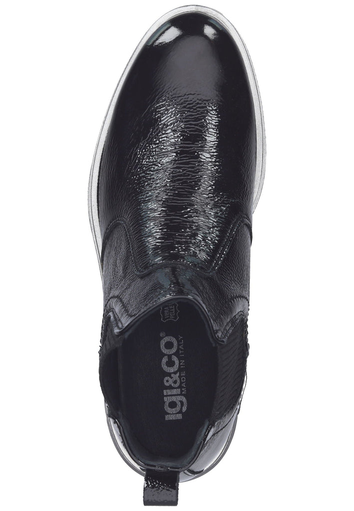 IGI&CO Stiefelette Nappaleder Schwarz