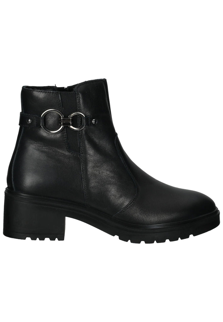 IGI&CO Stiefelette Nappaleder Schwarz